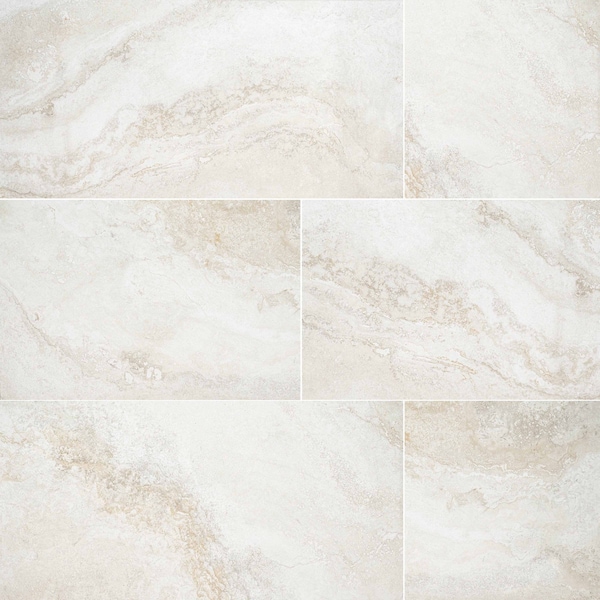 Livingstyle Travertino 18 X 36 Matte Porcelain Floor And Wall Tile, 3PK